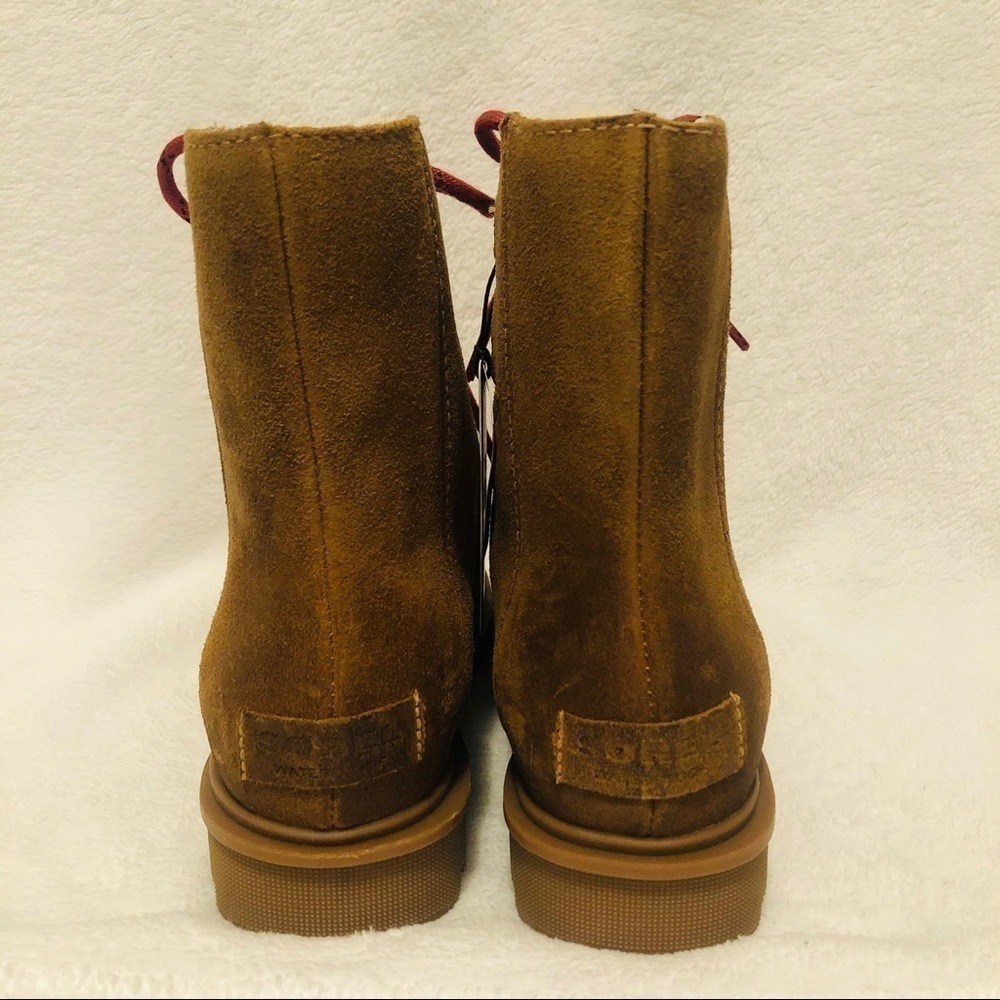 NWT Sorel Phoenix Shearling Waterproof Ankle Boots Size 6 - Picture 7 of 11